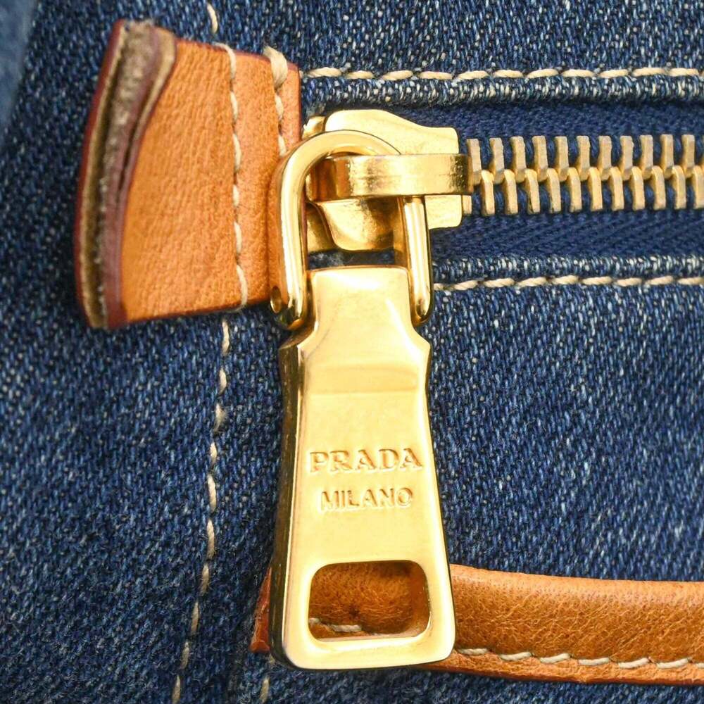 PRADA Blue Shoulder Bag - Picture 12 of 16